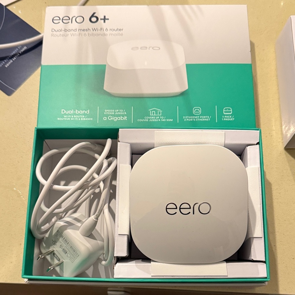 eero 6+ Mesh Wi-Fi Router - White